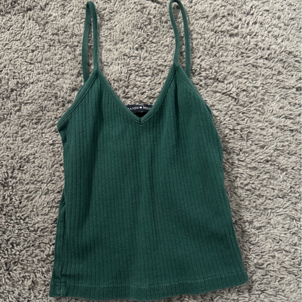 green brandy melville tank top